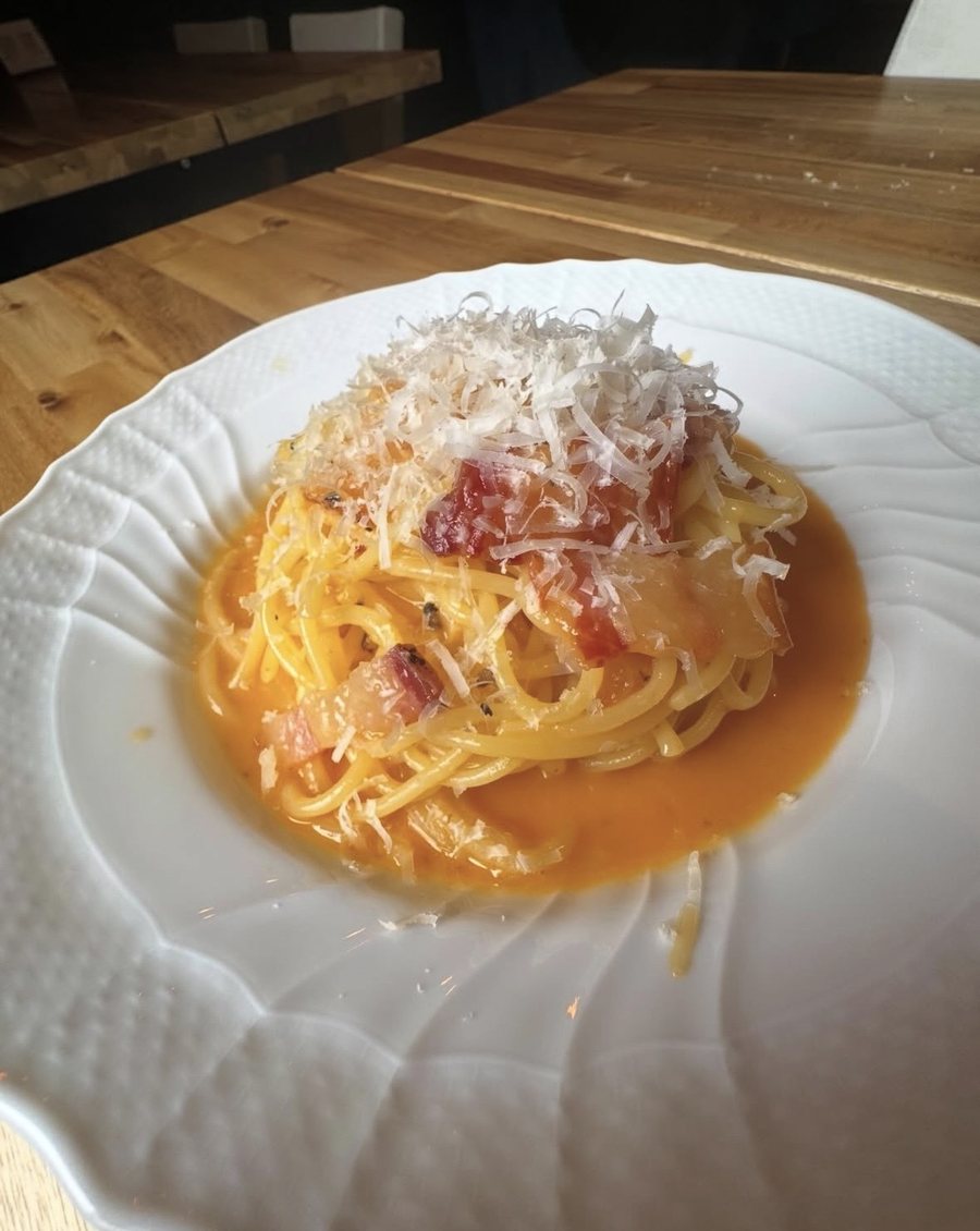 「最高の一皿。」のパスタ